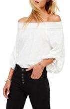 Women's Free People Bohema Off The Shoulder Top - Ivory
