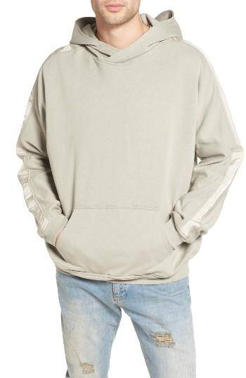 Men's Represent Woven Inset Pullover Hoodie