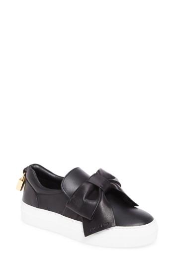 Women's Buscemi Bow Slip-on Sneaker Us / 35eu - Black