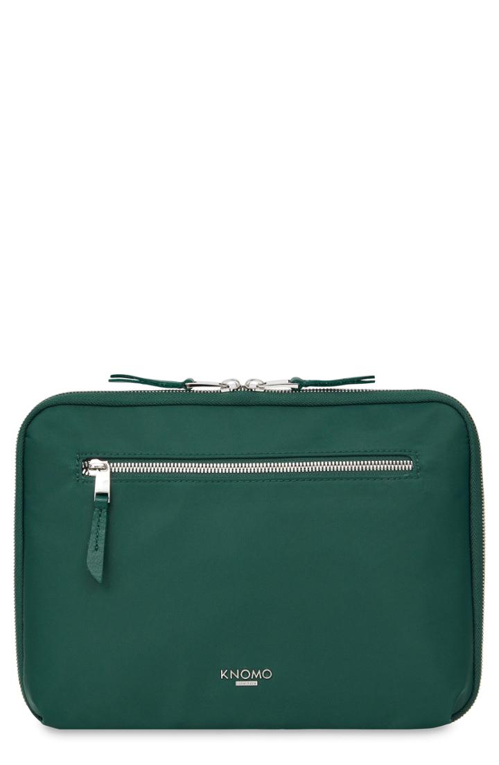 Knomo London Mayfair 10-inch Portfolio - Green