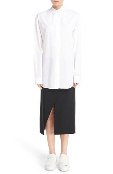 Women's Acne Studios Beaumont Shirt Us / 34 Eu - White