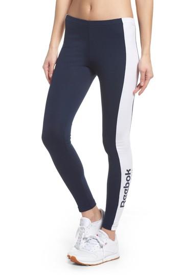 Women's Reebok Classics Leggings - Blue