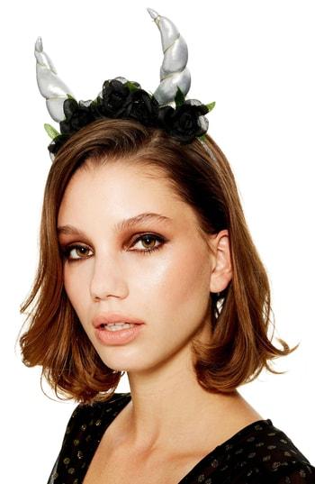 Topshop Folklore Headband, Size - Black