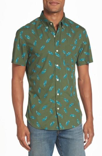 Men's Bonobos Riviera Fern Print Woven Shirt