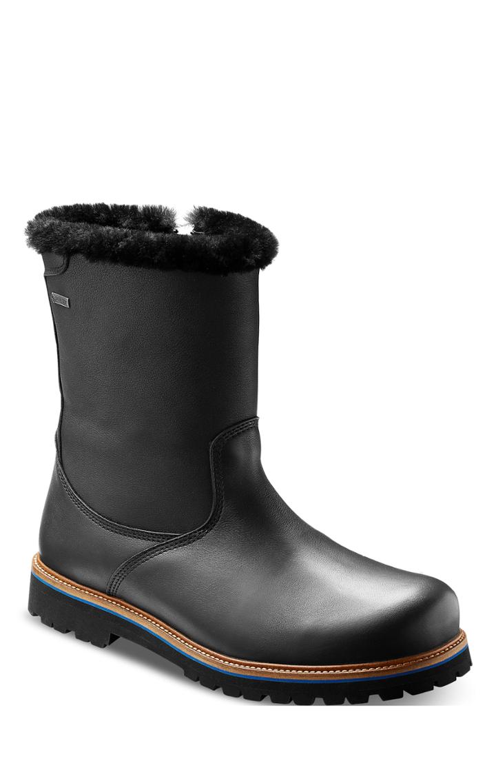 Men's Samuel Hubbard Snow Lodge Waterproof Gore-tex Genuine Shearling Lined Boot .5 M - Black