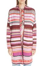 Women's Fuzzi Knit Shawl Collar Cardigan - White