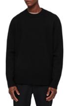 Men's Allsaints Maine Regular Fit Wool Sweater - Black