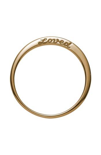 Women's Nora Kogan Loved Side Script Ring