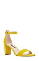 Women's Nine West Pruce Ankle Strap Sandal .5 M - Yellow
