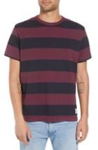 Men's Levi's Stripe T-shirt, Size - Purple