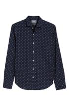 Men's Bonobos Unbutton Down Slim Fit Floral Print Sport Shirt R - Blue
