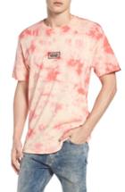 Men's Vans Bleached Out T-shirt - Coral