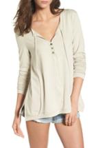 Women's Lira Clothing Kelsey Henley - Beige
