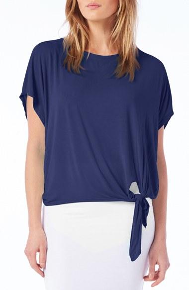 Women's Michael Stars Tie Hem Top