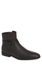 Men's Calvin Klein Louis Zip Boot .5 M - Brown