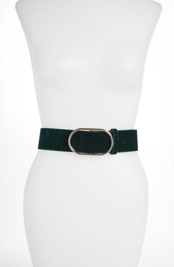 Women's Frame Velvet Belt