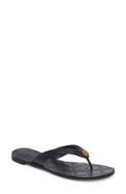 Women's Tory Burch Monroe Flip Flop .5 M - Blue