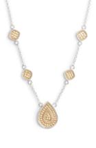 Women's Anna Beck Reversible Station Pendant Necklace