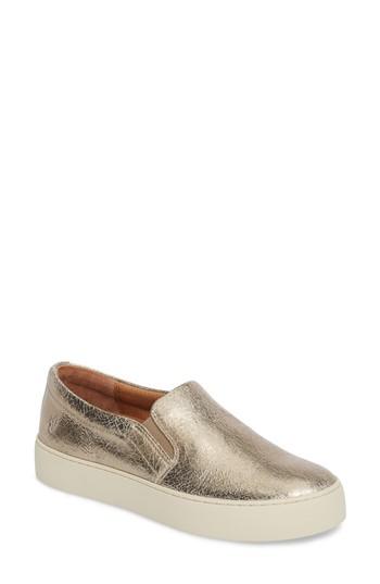 Women's Frye Lena Slip-on Sneaker .5 M - Metallic