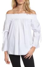 Women's Bailey 44 Ominous Stranger Off The Shoulder Top - White