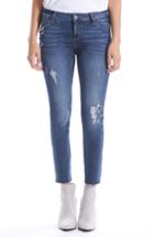 Women's Kut From The Kloth Catherine Embellished Ankle Straight Leg Jeans