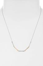 Women's Bony Levy 5-station Bar Necklace With Diamonds (nordstrom Exclusive)