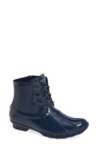 Women's Sperry Flooded Rubber Saltwater Bootie M - Blue