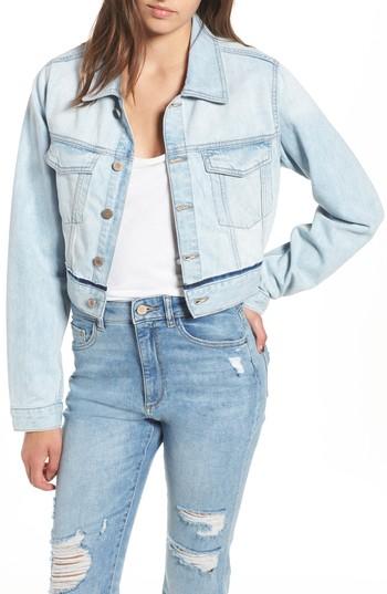 Women's Dl1961 Shawn Crop Boyfriend Denim Jacket
