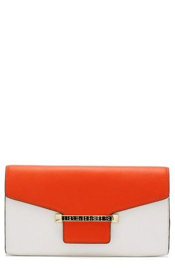 Vince Camuto 'julia' Clutch Sunset Orange