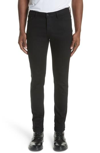 Men's The Kooples Slim Fit Skinny Jeans - Black