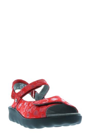 Women's Wolky Pichu Quarter Strap Sandal .5-9us / 40eu - Red