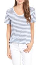 Women's Vineyarn Vines Stripe Linen Jersey Tee