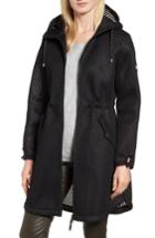 Women's Nvlt Hooded Mesh Jacket - Black