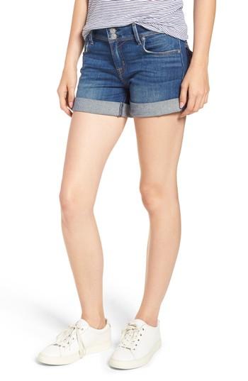 Women's Hudson Jeans Ramona Cuffed Denim Shorts - Blue