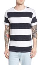 Men's Globe 'moonshine' Stripe Jersey T-shirt - White