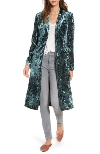 Women's Leith Long Velour Jacket