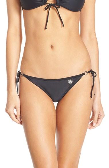 Women's Body Glove 'smoothies - Brasilia' Side Tie Bikini Bottoms - Black