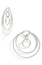 Women's Vince Camuto Large Pave Multi Hoop Earrings