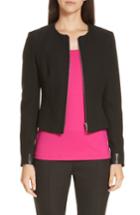 Women's Boss Jaleta Soft Twill Jacket R - Black