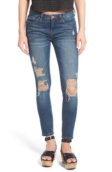 Women's Blanknyc Distressed Skinny Jeans