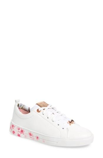 Women's Ted Baker London Kelleip Sneaker M - White