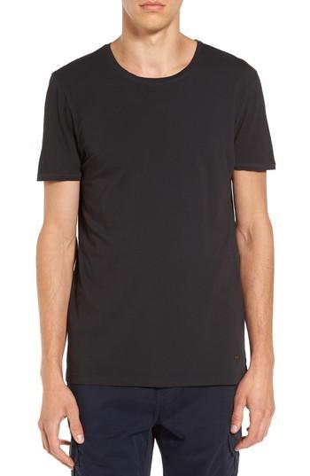 Men's Boss Orange Touring Solid T-shirt, Size - Black