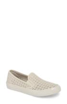 Women's Sperry Seaside Nautical Perforated Slip-on Sneaker M - Ivory