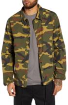 Men's Herschel Supply Co. Camo Coach's Jacket - Green