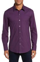 Men's Zachary Prell Dewyze Print Sport Shirt - Purple