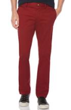 Men's Original Penguin P55 Slim Fit Stretch Chinos X 32 - Red