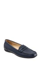 Women's Trotters 'staci' Penny Loafer .5 W - Blue