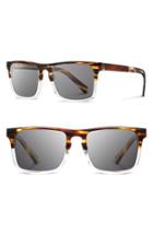 Men's Shwood 'govy 2' 53mm Sunglasses - Whiskey Soda/ Grey