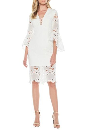 Women's Bardot Indra Lace Sheath Dress - White
