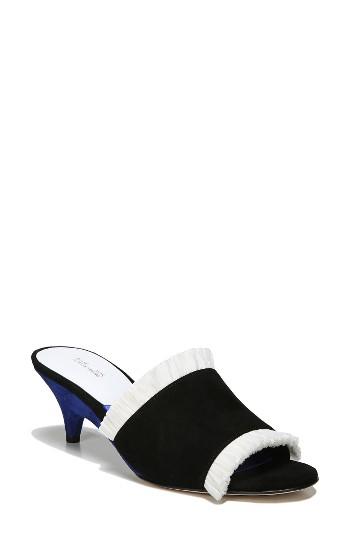 Women's Diane Von Furstenberg Gimli Kitten Heel Sandal M - Black